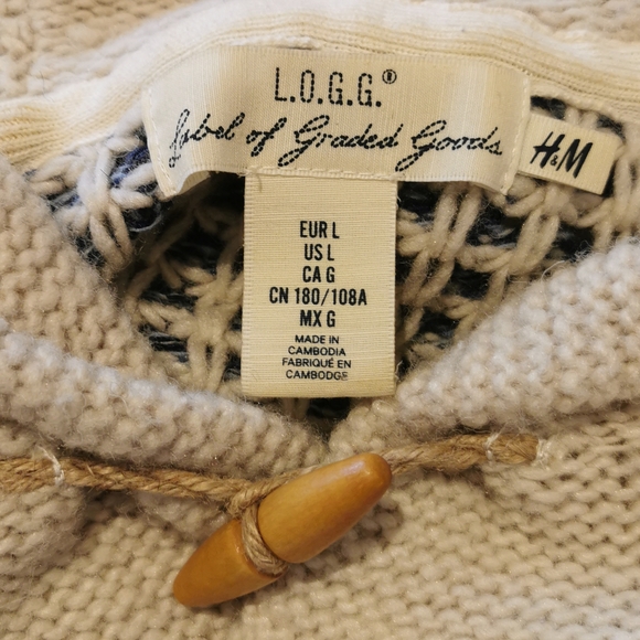 Large Knitted sweater - H&M - Label Of Grated Goods - Picture 3 of 6